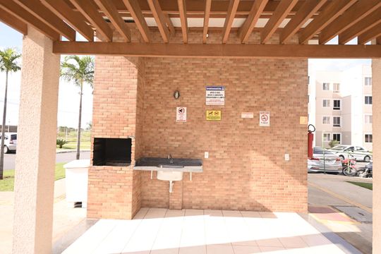 Área comum de apartamento à venda com 2 quartos, 48m² em Setor Andreia, Goiânia