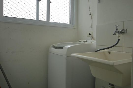 Área de Serviço de apartamento à venda com 2 quartos, 55m² em Alves Dias, São Bernardo do Campo