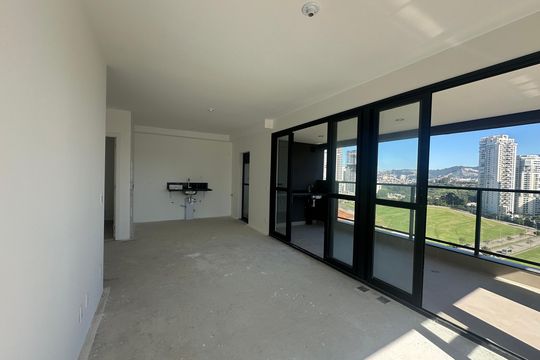Sala de apartamento à venda com 3 quartos, 112m² em Alphaville Empresarial, Barueri