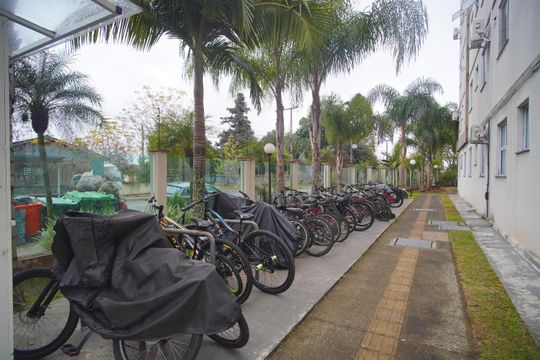 Bicicletário de apartamento para alugar com 2 quartos, 52m² em Feitoria, São Leopoldo