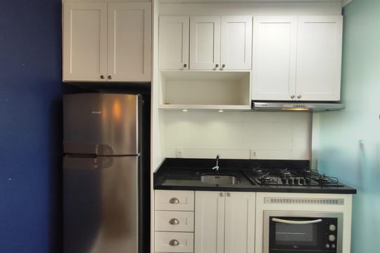 Cozinha de apartamento para alugar com 2 quartos, 48m² em Centro, Sapucaia do Sul