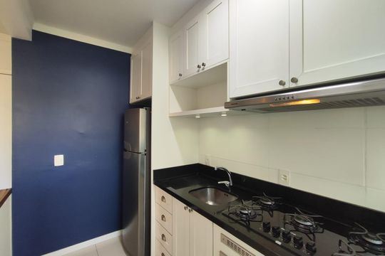 Cozinha de apartamento para alugar com 2 quartos, 48m² em Centro, Sapucaia do Sul