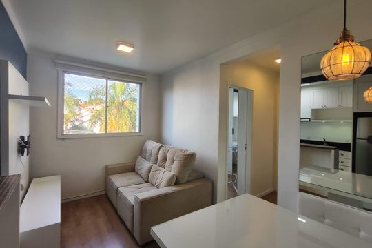 Sala de apartamento para alugar com 2 quartos, 48m² em Centro, Sapucaia do Sul