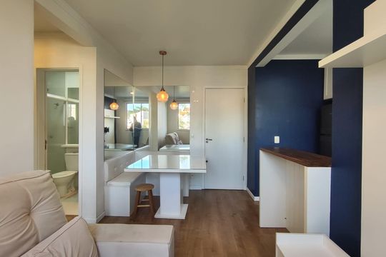 Sala de apartamento para alugar com 2 quartos, 48m² em Centro, Sapucaia do Sul