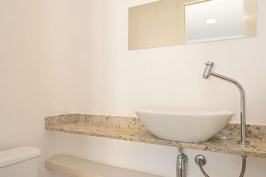 Lavabo de apartamento à venda com 3 quartos, 87m² em Vila Andrade, São Paulo