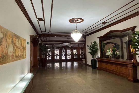 Área comum de apartamento para alugar com 3 quartos, 170m² em Boqueirão, Santos
