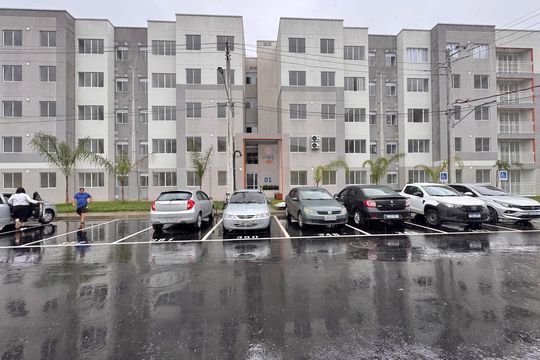 Fachada de apartamento para alugar com 2 quartos, 45m² em Recreio dos Bandeirantes, Rio de Janeiro