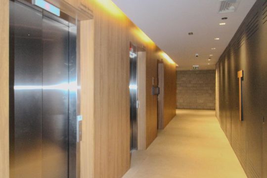 Área comum de kitnet/studio para alugar com 1 quarto, 28m² em Cidade Baixa, Porto Alegre
