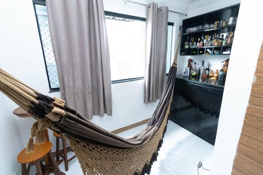Sala de apartamento para alugar com 2 quartos, 60m² em Mata Escura, Salvador