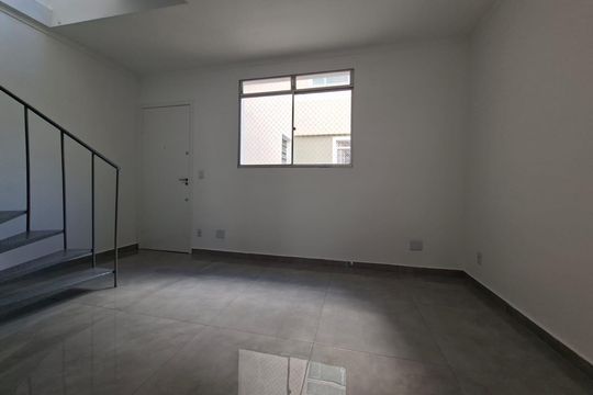 Sala de apartamento para alugar com 2 quartos, 95m² em Maria Virgínia, Belo Horizonte