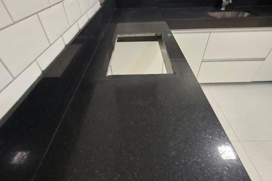 Cozinha de casa à venda com 3 quartos, 105m² em Vila Rica, Lagoa Santa
