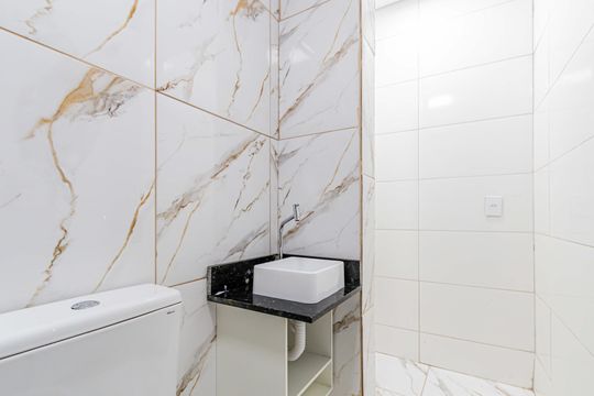 Banheiro de apartamento para alugar com 1 quarto, 30m² em Freguesia do Ó, São Paulo