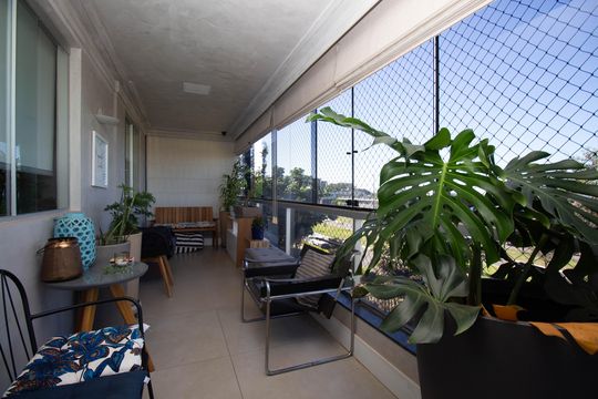 Sacada de apartamento para alugar com 3 quartos, 100m² em Setor Sudoeste, Brasília