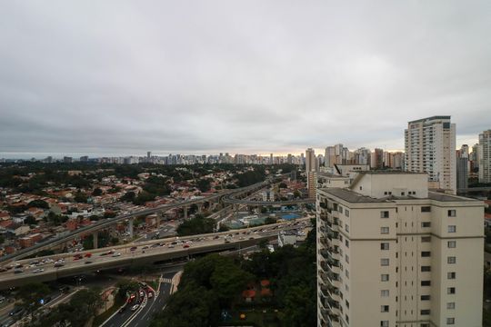 Varanda de apartamento para alugar com 2 quartos, 66m² em Campo Belo, São Paulo