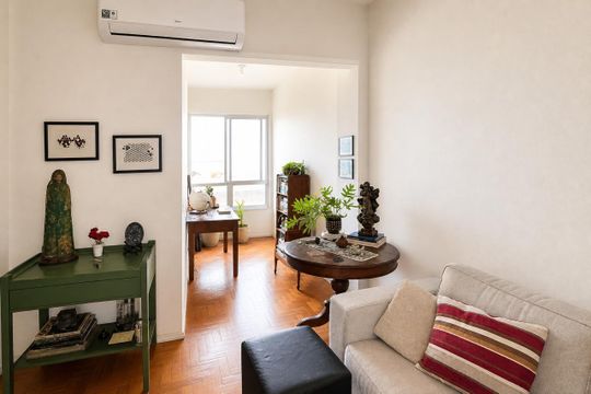 Sala de apartamento à venda com 2 quartos, 60m² em Andaraí, Rio de Janeiro
