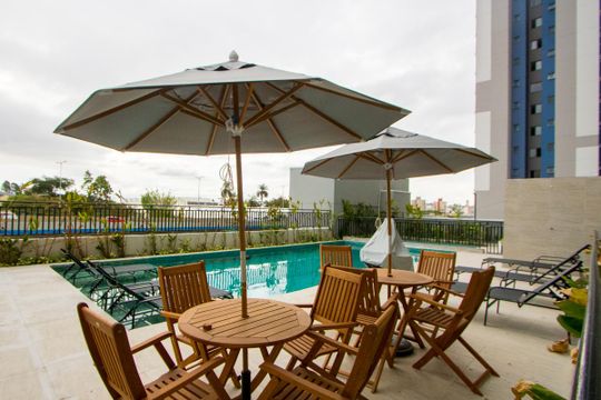 Área comum - Piscina de apartamento à venda com 2 quartos, 35m² em Jardim, Santo André