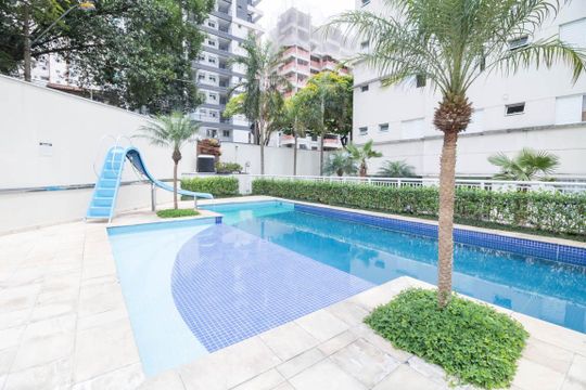 Área comum - Piscina de apartamento à venda com 3 quartos, 96m² em Jardim, Santo André
