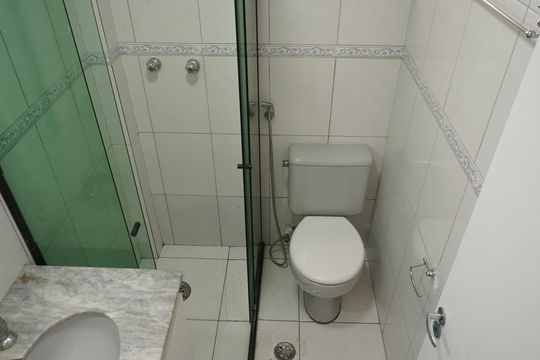 Banheiro de apartamento para alugar com 3 quartos, 85m² em Tatuapé, São Paulo