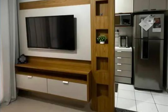 Sala de apartamento para alugar com 2 quartos, 54m² em Interlagos, São Paulo