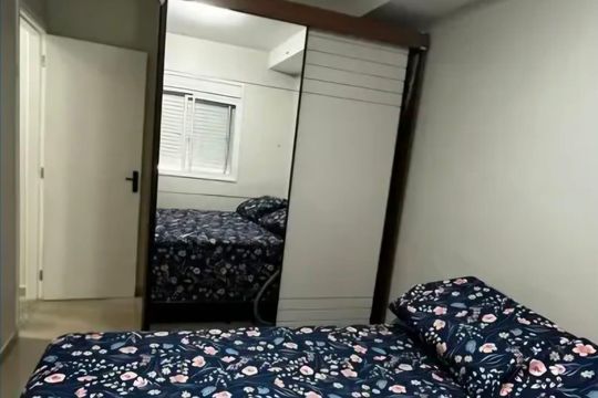 Quarto de apartamento para alugar com 2 quartos, 54m² em Interlagos, São Paulo