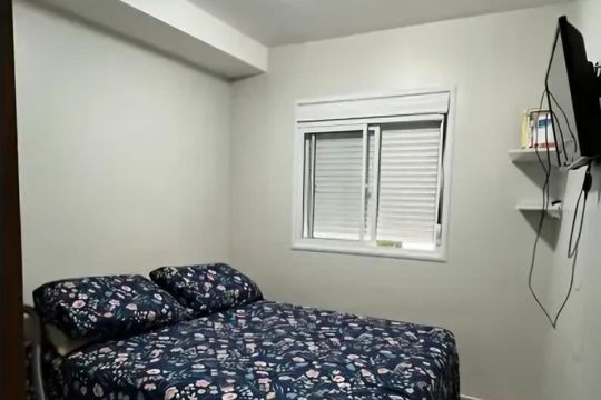 Quarto de apartamento para alugar com 2 quartos, 54m² em Interlagos, São Paulo