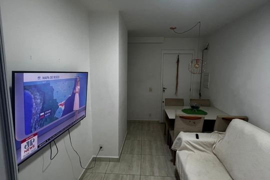 Sala de apartamento à venda com 2 quartos, 55m² em Jardim do Lago II, Campinas