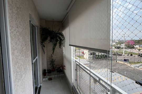 Varanda de apartamento à venda com 2 quartos, 55m² em Jardim do Lago II, Campinas