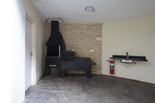 Área comum - Churrasqueira de apartamento à venda com 2 quartos, 48m² em Fazenda Morumbi, São Paulo