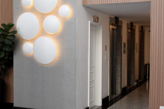 Hall social de apartamento para alugar com 1 quarto, 49m² em Pinheiros, São Paulo