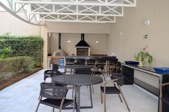 Churrasqueira de apartamento para alugar com 1 quarto, 49m² em Pinheiros, São Paulo