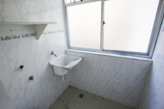 Área de Serviço de apartamento à venda com 3 quartos, 62m² em Pechincha, Rio de Janeiro