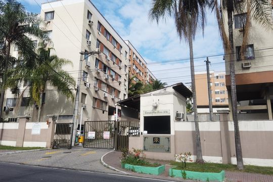 Fachada de apartamento à venda com 3 quartos, 62m² em Pechincha, Rio de Janeiro