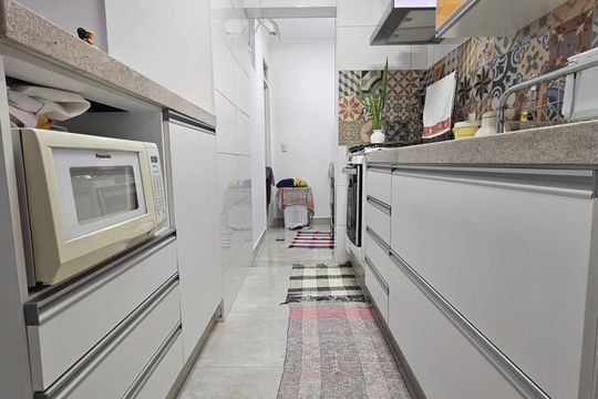 Cozinha de apartamento à venda com 3 quartos, 71m² em Jardim Flamboyant, Campinas