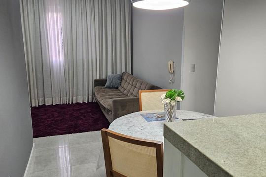 Sala de apartamento à venda com 3 quartos, 71m² em Jardim Flamboyant, Campinas