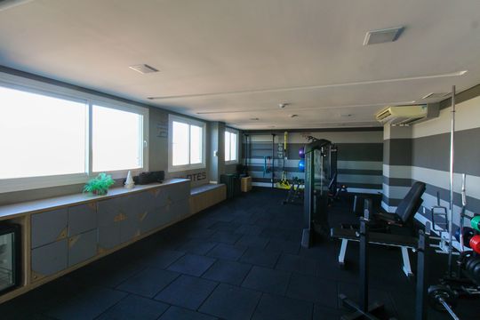 Área comum - Academia de apartamento para alugar com 1 quarto, 46m² em Marechal Rondon, Canoas