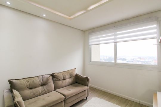 Sala de apartamento para alugar com 1 quarto, 46m² em Marechal Rondon, Canoas