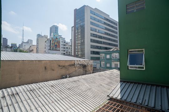 Vista da Sala de apartamento para alugar com 3 quartos, 96m² em Consolação, São Paulo