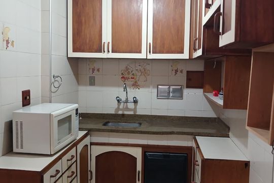 Cozinha de apartamento à venda com 1 quarto, 53m² em Centro, Rio de Janeiro