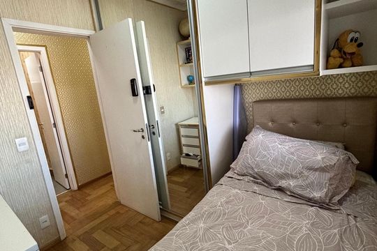 Quarto de apartamento para alugar com 3 quartos, 94m² em Centro, São Bernardo do Campo