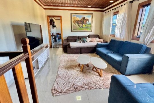 Sala de casa de condomínio à venda com 3 quartos, 240m² em Colônia Agrícola Samambaia, Brasília