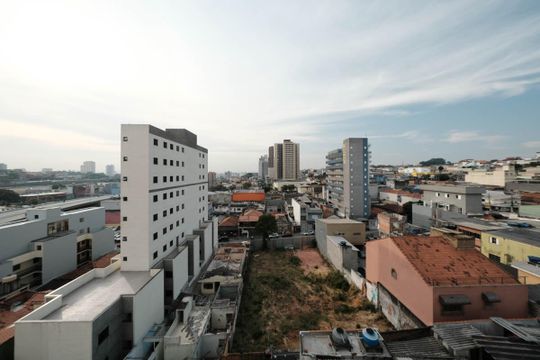 Sala/Cozinha de apartamento à venda com 2 quartos, 35m² em Cidade Antônio Estêvão de Carvalho, São Paulo
