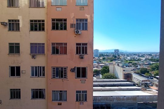 Quarto 1-vista de apartamento para alugar com 2 quartos, 57m² em Centro, Nova Iguaçu