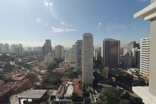 Vista da Suíte 2 de apartamento para alugar com 2 quartos, 84m² em Vila Dom Pedro I, São Paulo