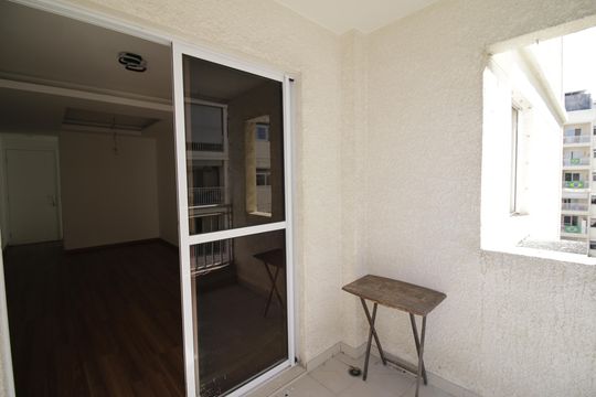 Varanda de apartamento à venda com 3 quartos, 72m² em Taquara, Rio de Janeiro