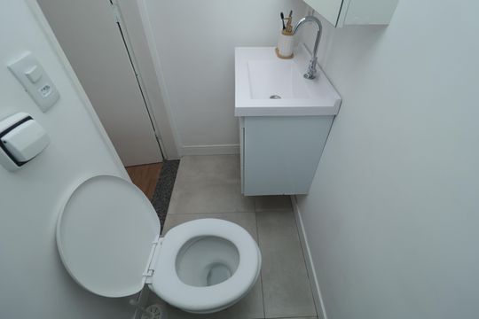Banheiro da Suíte de apartamento à venda com 3 quartos, 91m² em Ipiranga, São Paulo