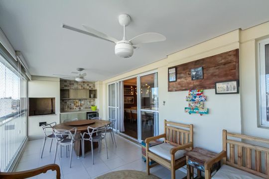 Varanda Gourmet de apartamento para alugar com 3 quartos, 157m² em Centro, São Bernardo do Campo