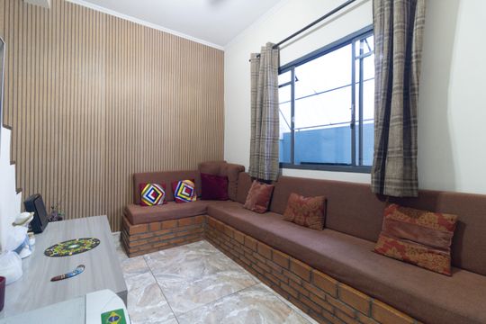 Sala de casa para alugar com 2 quartos, 90m² em Vila das Merces, São Paulo