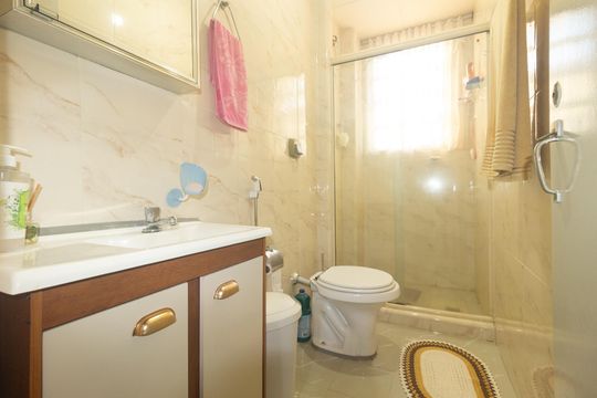 Banheiro de apartamento à venda com 2 quartos, 50m² em Campo Grande, Rio de Janeiro