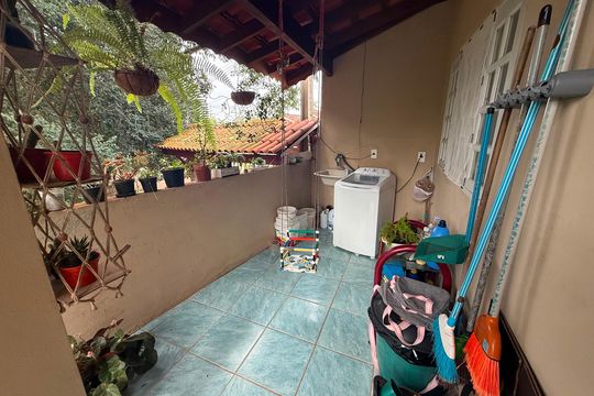 Área de serviço de casa para alugar com 3 quartos, 249m² em Jardim Molinari, Jundiaí