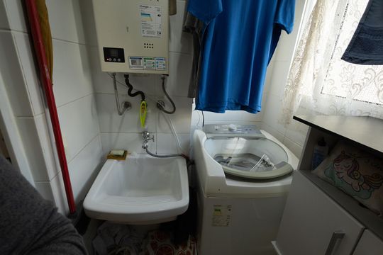 Área de Serviço de apartamento para alugar com 2 quartos, 45m² em Jardim Copacabana, São José dos Campos